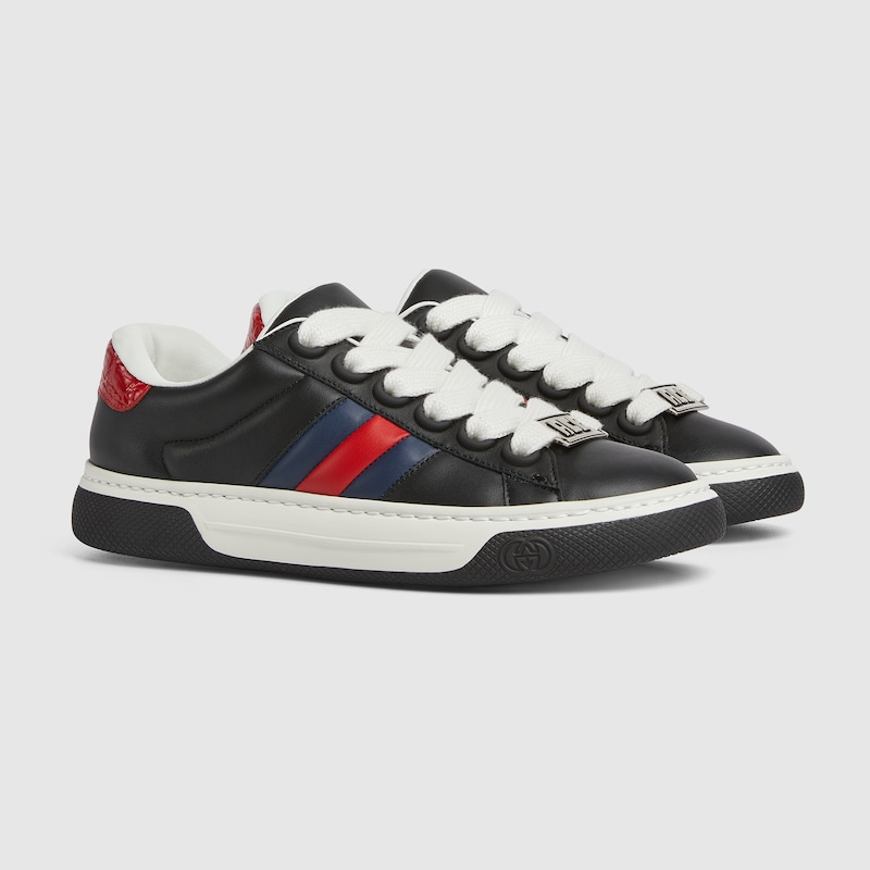 Women’s Gucci Ace sneaker with Web - Image 1
